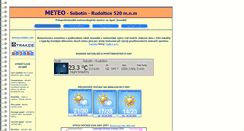 Desktop Screenshot of meteo.tombru.com